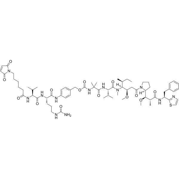 MC-VC-PABC-Aur0101 Chemical Structure