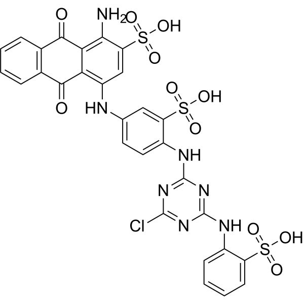 Cibacron Blue 3G-A Chemical Structure