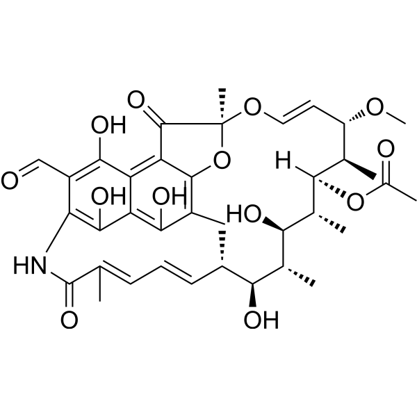 3-Formyl rifamycin Chemical Structure