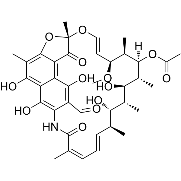 3-Formyl rifamycin (Standard) Chemical Structure