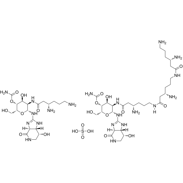 Nourseothricin sulfate Chemical Structure