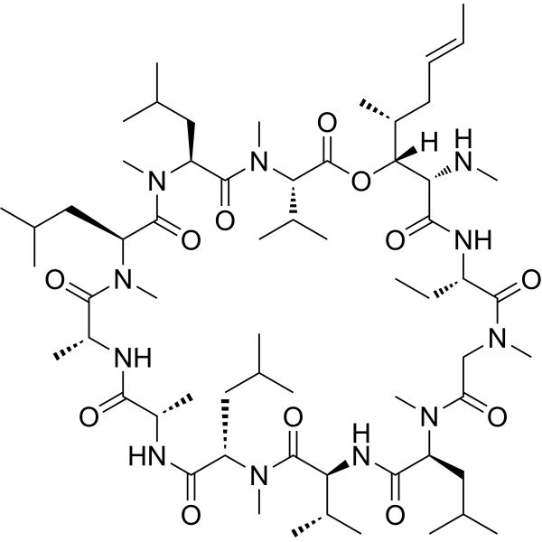 Isocyclosporin A Chemical Structure
