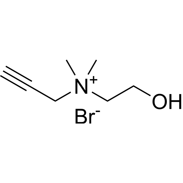 Propargylcholine bromide Chemical Structure