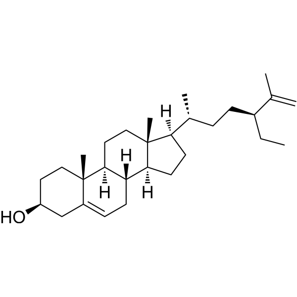 (-)-Clerosterol Chemical Structure