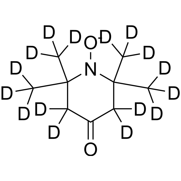 Tempone-d<sub>16</sub> Chemical Structure