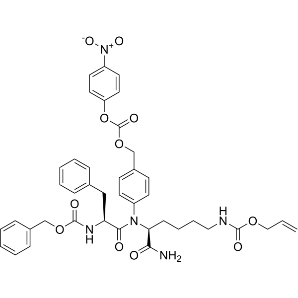 Cbz-Phe-(Alloc)Lys-PAB-PNP
