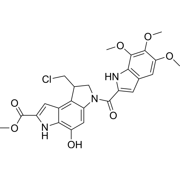 Seco-Duocarmycin SA Chemical Structure