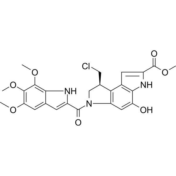 (S)-Seco-Duocarmycin SA Chemical Structure
