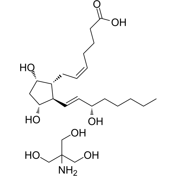 Dinoprost tromethamine salt Chemical Structure