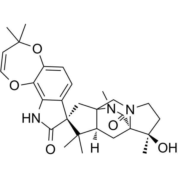 Paraherquamide A Chemical Structure