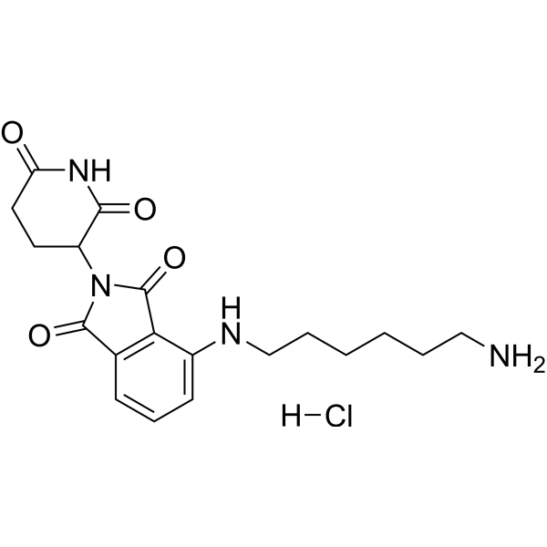 Thalidomide-NH-C6-<em>NH2</em> hydrochloride
