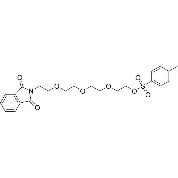 Phthalimide-PEG3-C2-OTs Chemical Structure