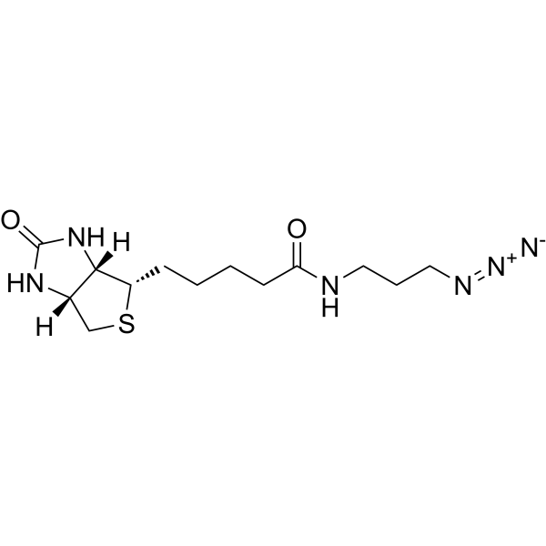 Biotin-azide Chemical Structure