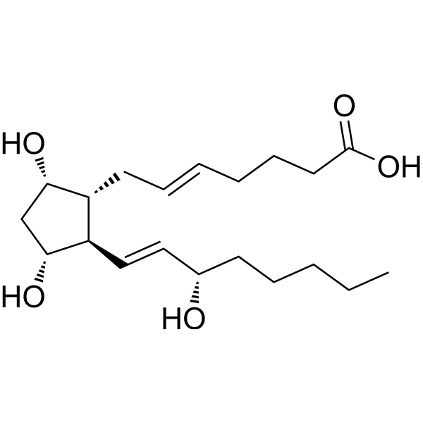 5-trans Prostaglandin F2α Chemical Structure