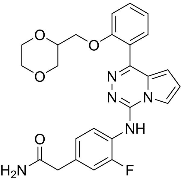 Hypoglycemic agent 1 構造式
