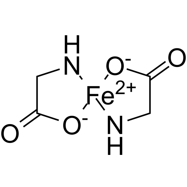 Ferrous bisglycinate Chemical Structure