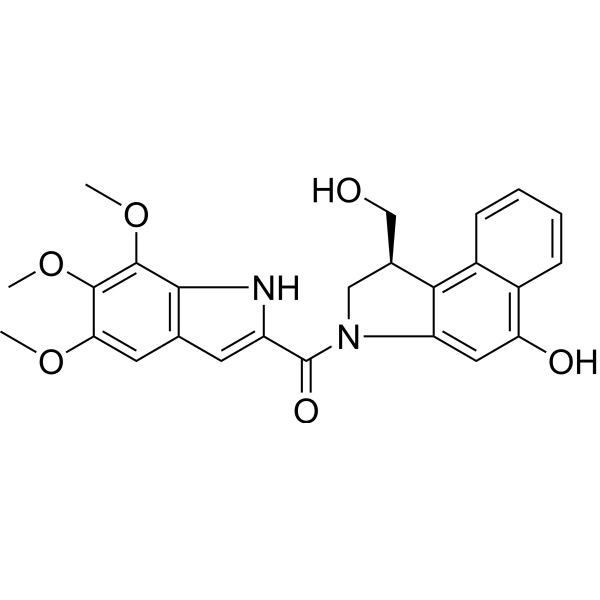 Seco-Duocarmycin TM Chemical Structure