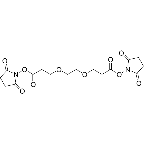 Bis-​PEG2-​NHS ester Chemical Structure