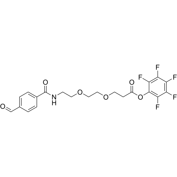 Ald-Ph-amido-PEG2-<em>C</em>2-Pfp ester