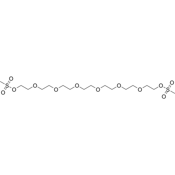 Ms-PEG7-MS Chemical Structure