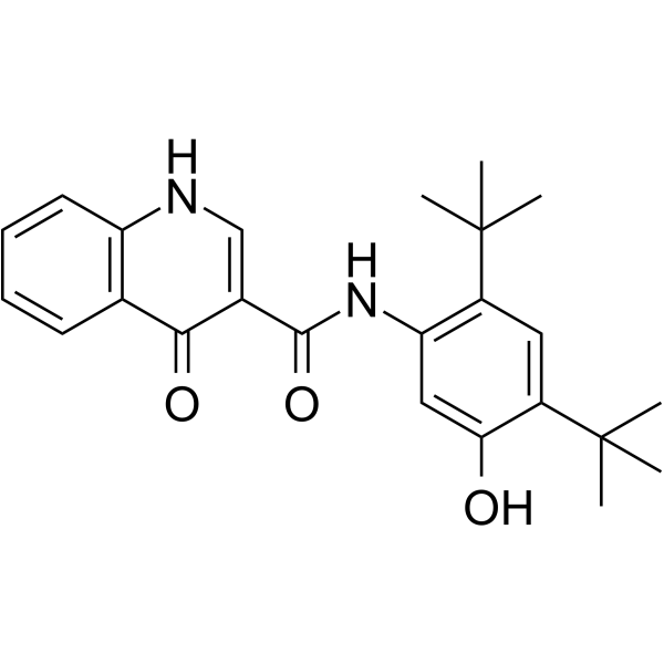 Ivacaftor Chemical Structure