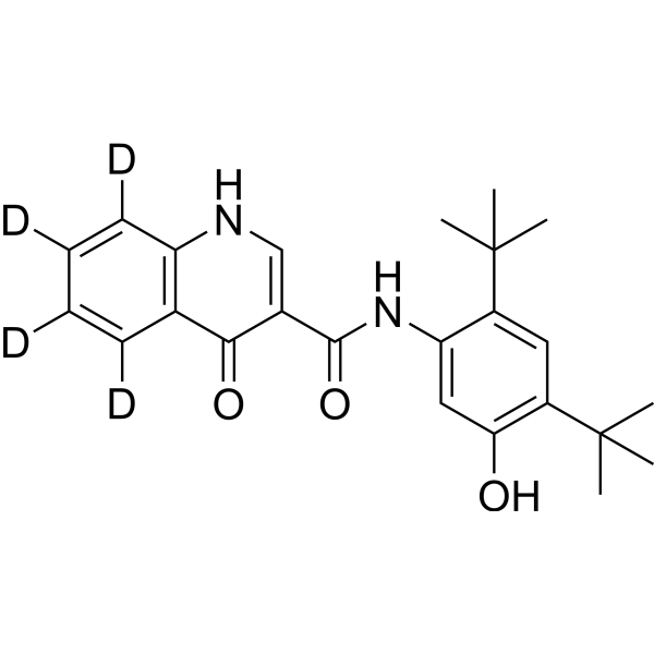 Ivacaftor-d4 Chemical Structure