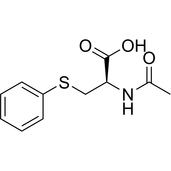 S-Phenylmercapturic acid Chemical Structure