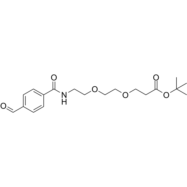 Ald-Ph-amido-PEG2-C2-Boc