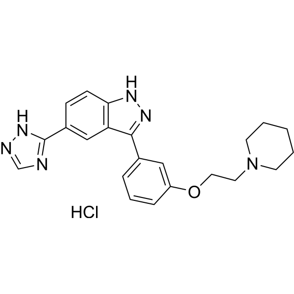 CC-401 hydrochloride Chemical Structure