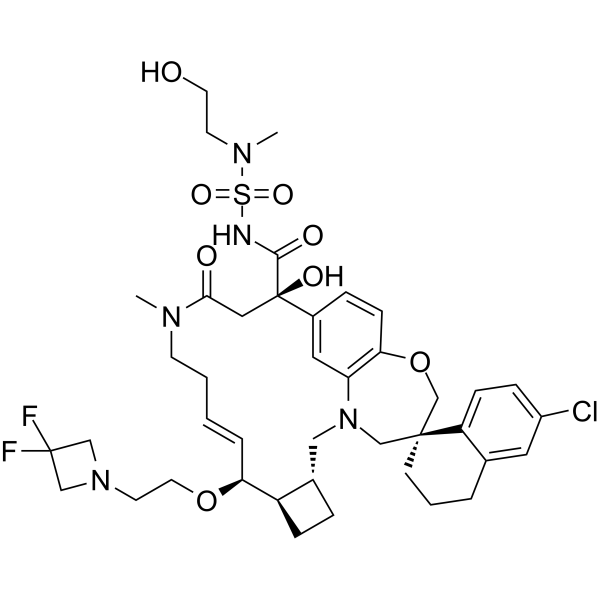 Mcl-1 antagonist 1 Chemical Structure