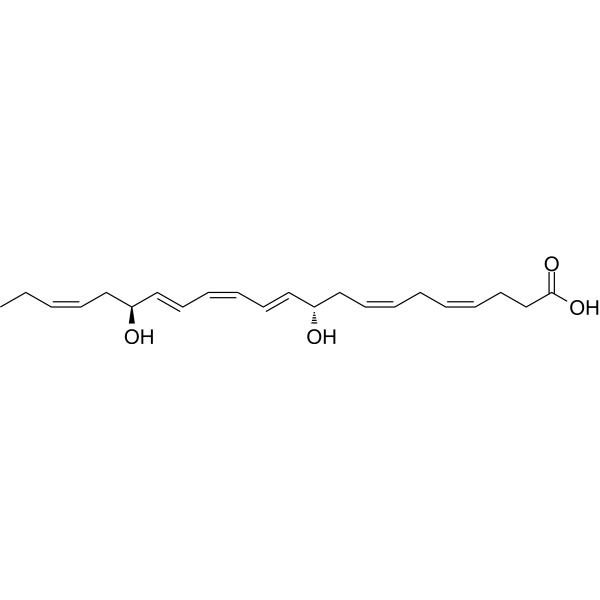 10(S),17(S)-DiHDHA Chemical Structure