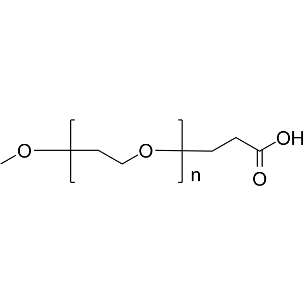 m-PEG-acid Chemical Structure