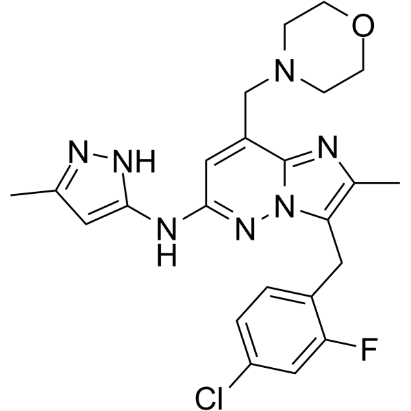 Gandotinib Chemical Structure