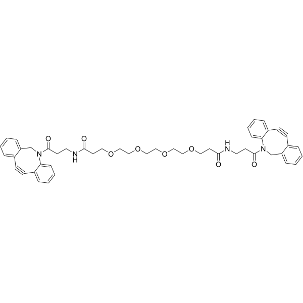 DBCO-PEG4-DBCO Chemical Structure
