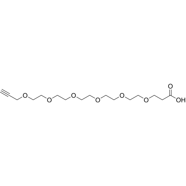 <em>Propargyl</em>-PEG6-acid