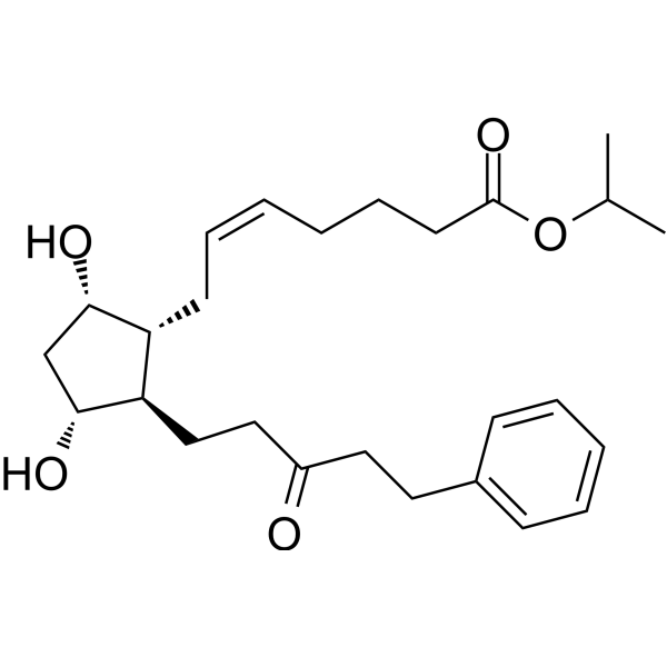 15-Keto latanoprost Chemical Structure