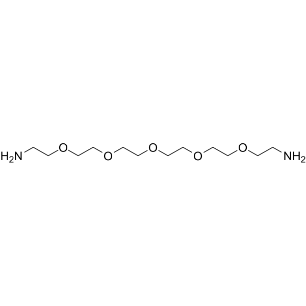 Amino-PEG5-amine Chemical Structure