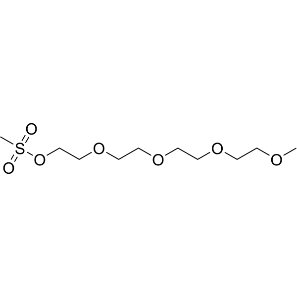 m-PEG4-MS Chemical Structure