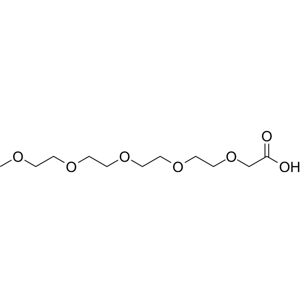 m-PEG4-CH2COOH Chemical Structure