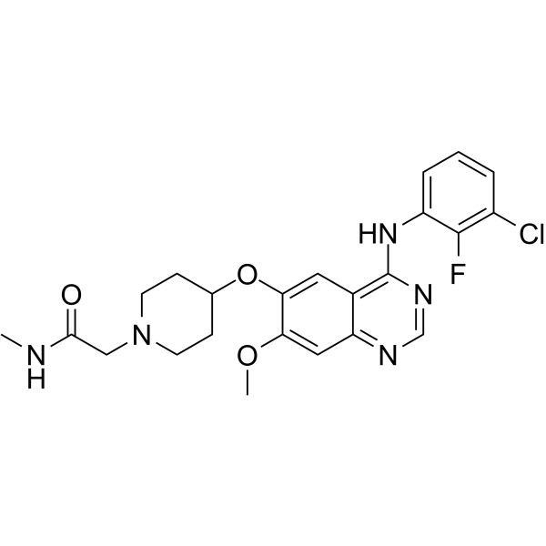 Sapitinib Chemical Structure