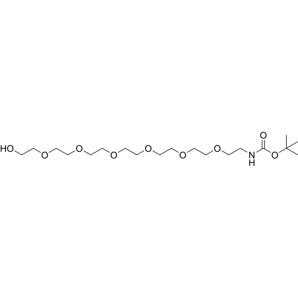 N-Boc-PEG7-alcohol Chemical Structure