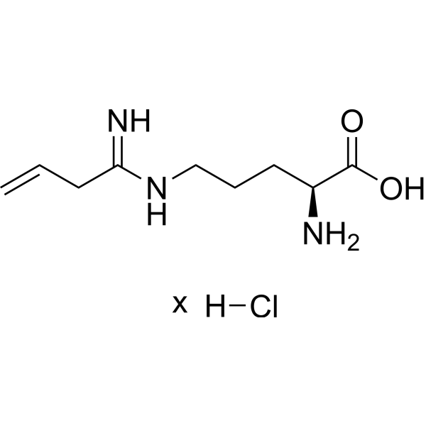 Vinyl-L-NIO hydrochloride Chemical Structure