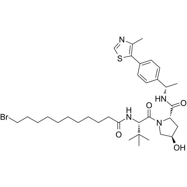 (S,R,S)-AHPC-Me-C10-Br Chemical Structure
