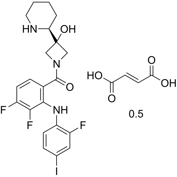 Cobimetinib hemifumarate Chemical Structure
