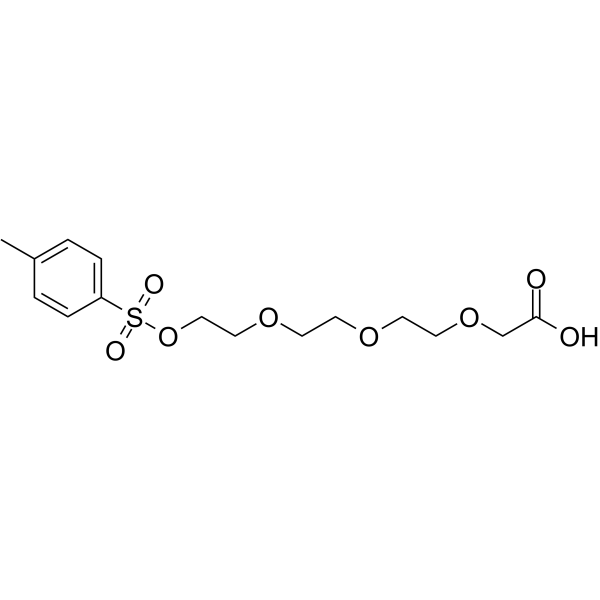 Tos-PEG3-CH2COOH Chemical Structure