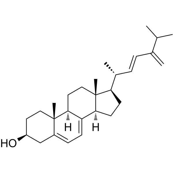 24(28)-Dehydroergosterol Chemical Structure