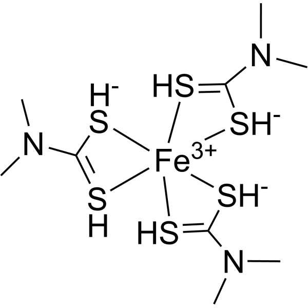 Ferbam Chemical Structure