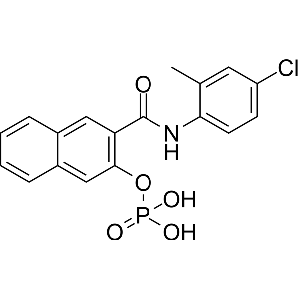 Naphthol AS-TR phosphate Chemical Structure