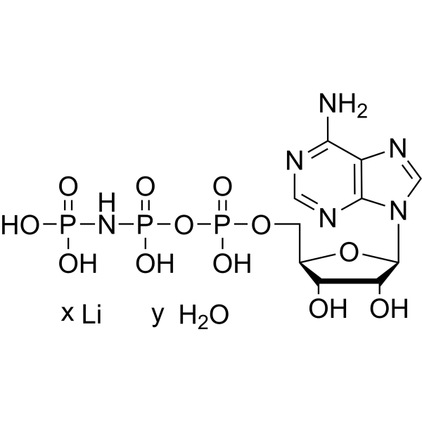 AMP-PNP lithium hydrate Chemical Structure
