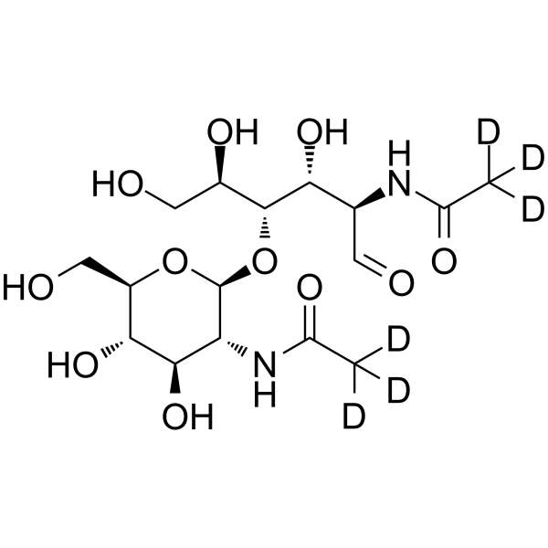 N,N'-Diacetylchitobiose-d6 Chemical Structure